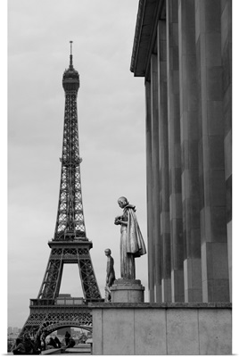 Eiffel Tower is a 19th century iron lattice tower located on the Champ de Mars in Paris