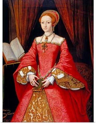 Elizabeth I As A Princess Attributed To William Scrots