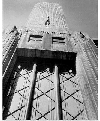 Empire State Building Seen from Below