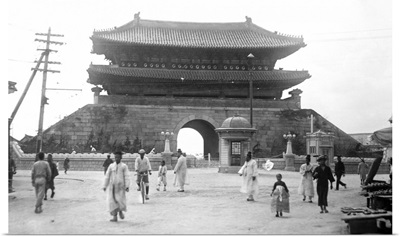 Entrance Gate In Seoul