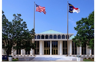 Exterior of State Legislature Building.