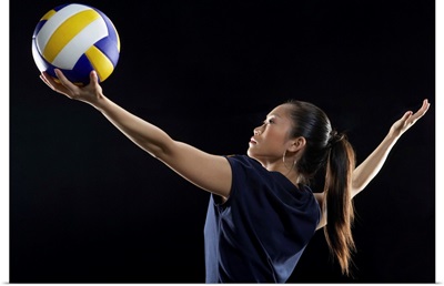 Female volleyball player