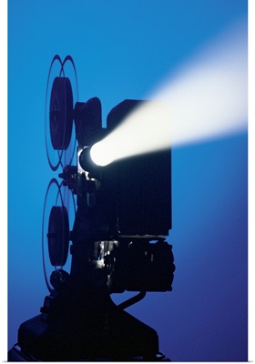 Film projector projecting