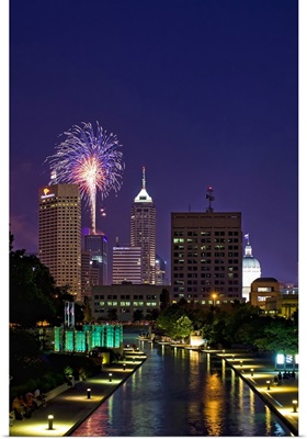 Fireworks in Indianapolis
