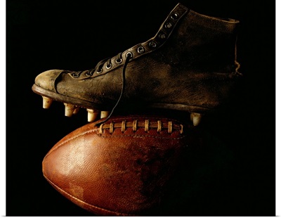 Football and Cleat