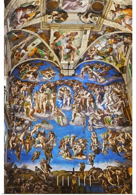 Fresco in the Sistine Chapel