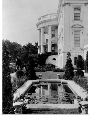 Garden Pool By The White House