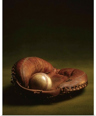 Glove And Baseball