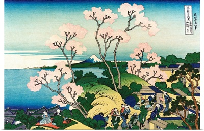 Goten-Yama Hill, At Shinagawa On The Tokaido By Katsushika Hokusai