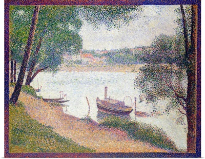 Gray Weather, Grand Jatte By Georges Seurat