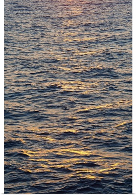 Greece, Aegean Sea at sunset