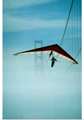 Hang glider in San Francisco, California