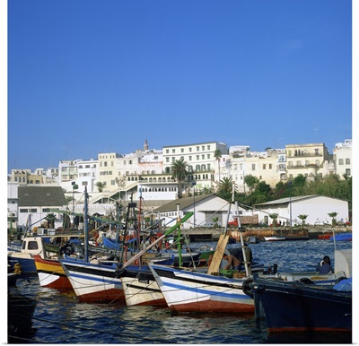 Harbor of Tangier, Morocco