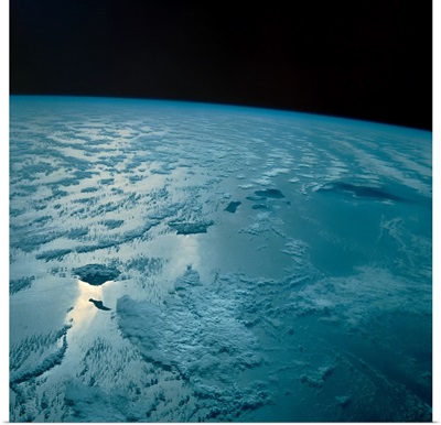 Hawaiian Islands as seen from the Space Shuttle
