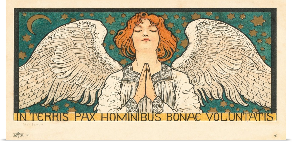 In Terris Pax Hominibus Bonae Voluntatis Postcard
