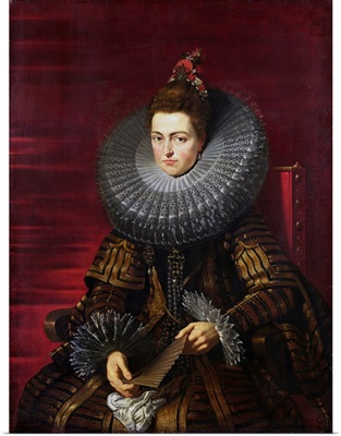 Infanta Isabella Clara Eugenia, Regent Of The Netherlands By Peter Paul Rubens