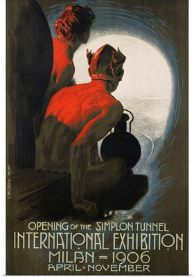 International Exhibition, Milan, 1906 Poster By Leopoldo Metlicovitz