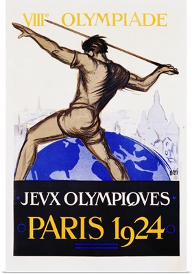 Jeux Olympiques, Paris 1924 Poster By Orsi