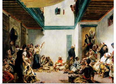 Jewish Wedding In Morocco By Pierre-Auguste Renoir After Eugene Delacroix