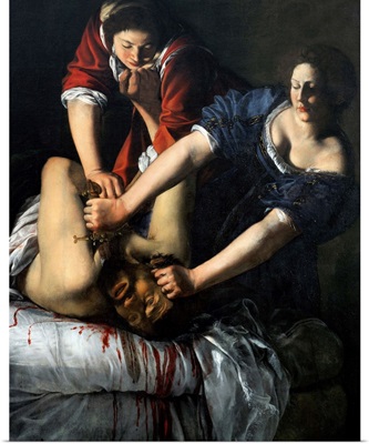 Judith and Holofernes - Painting by Artemesia Gentileschi