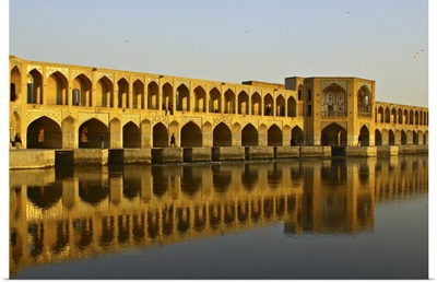 Khaju Bridge is one of the most famous and beautiful bridges in Esfahan.