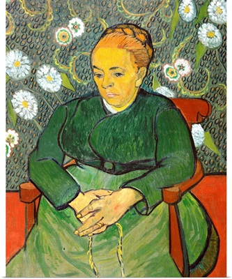 La Berceuse (Portrait Of Madame Roulin) By Vincent Van Gogh