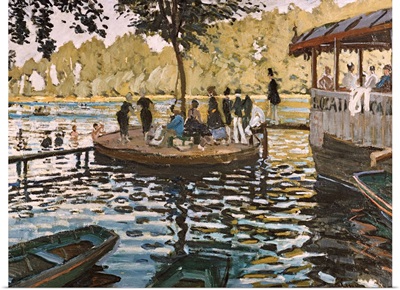 La Grenouillere By Claude Monet