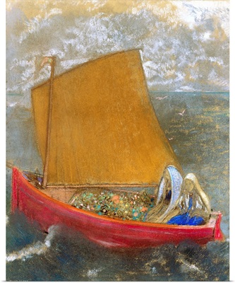 La Voile Jaune (The Yellow Sail) By Odilon Redon