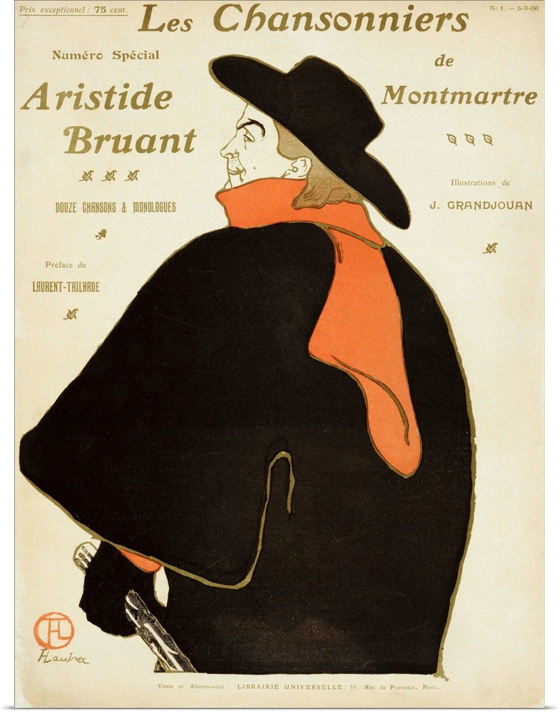 Les Chansonniers Poster By Henri De Toulouse Lautrec