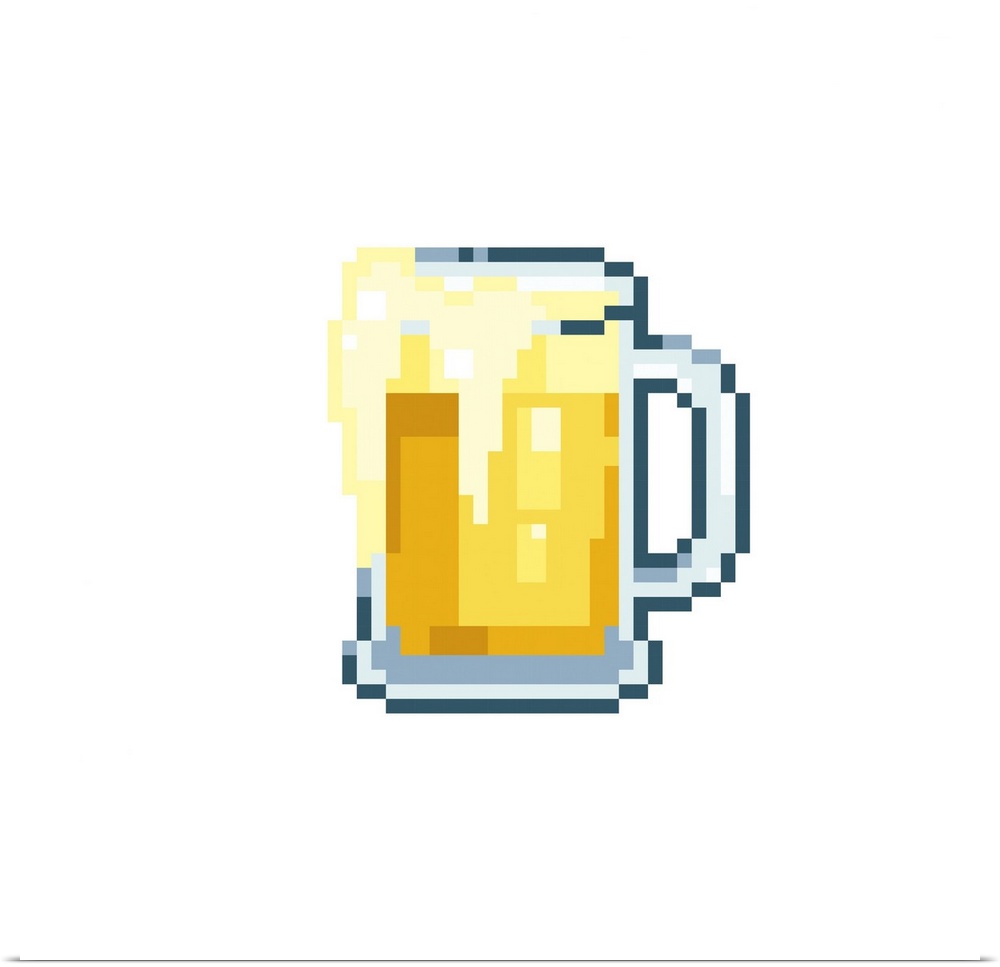 Light Beer Pixel Art