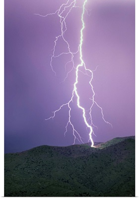 Lightning Strike Near Tucson