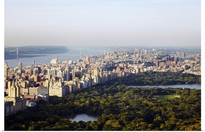 Looking over Central Park to the Upper West Side