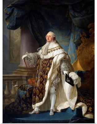Louis XVI, King Of France And Navarre, Wearing His Grand Royal Costume In 1779