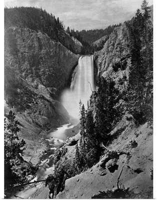 Lower Falls In The Grand Canyon Of The Yellowstone