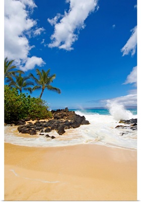 Makena Cove, Also Known As Secret Beach And Wedding Beach, Maui, Hawaii