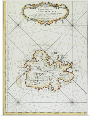 Map of Antigua