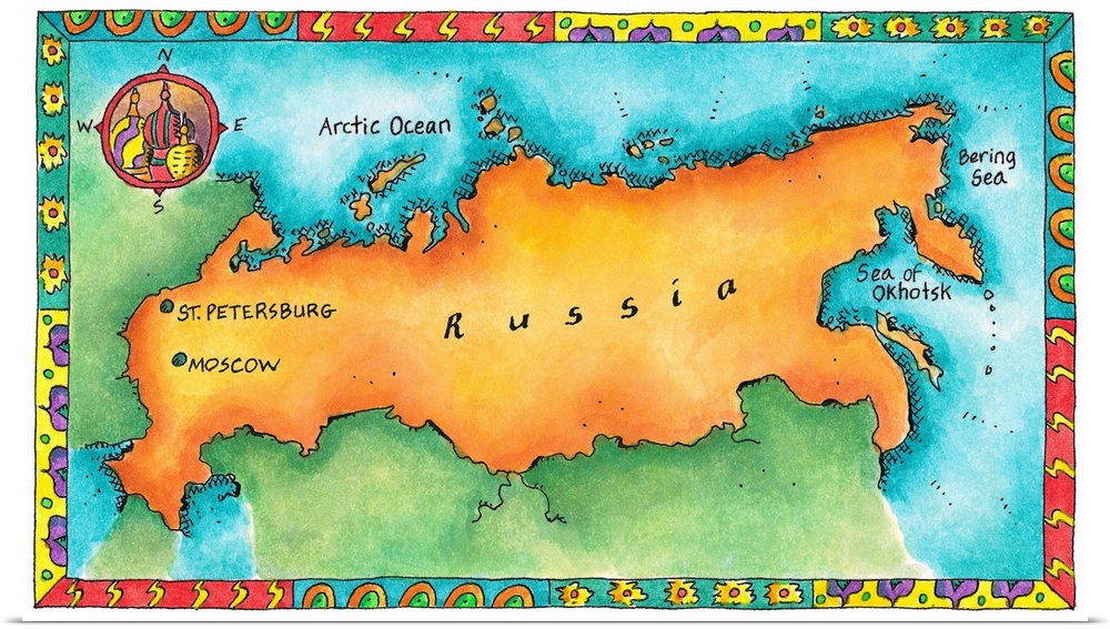 Map of Russia