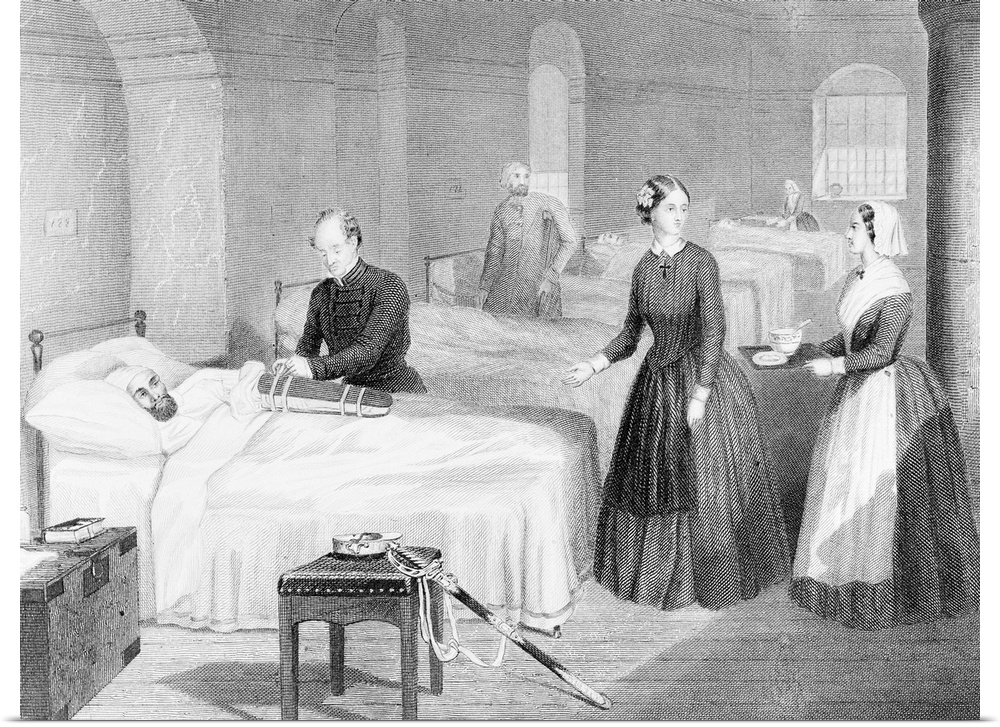 Miss Nightingale in the Hospital at Scutari