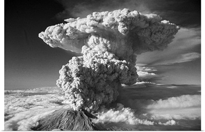 Mt. St. Helens Erupting