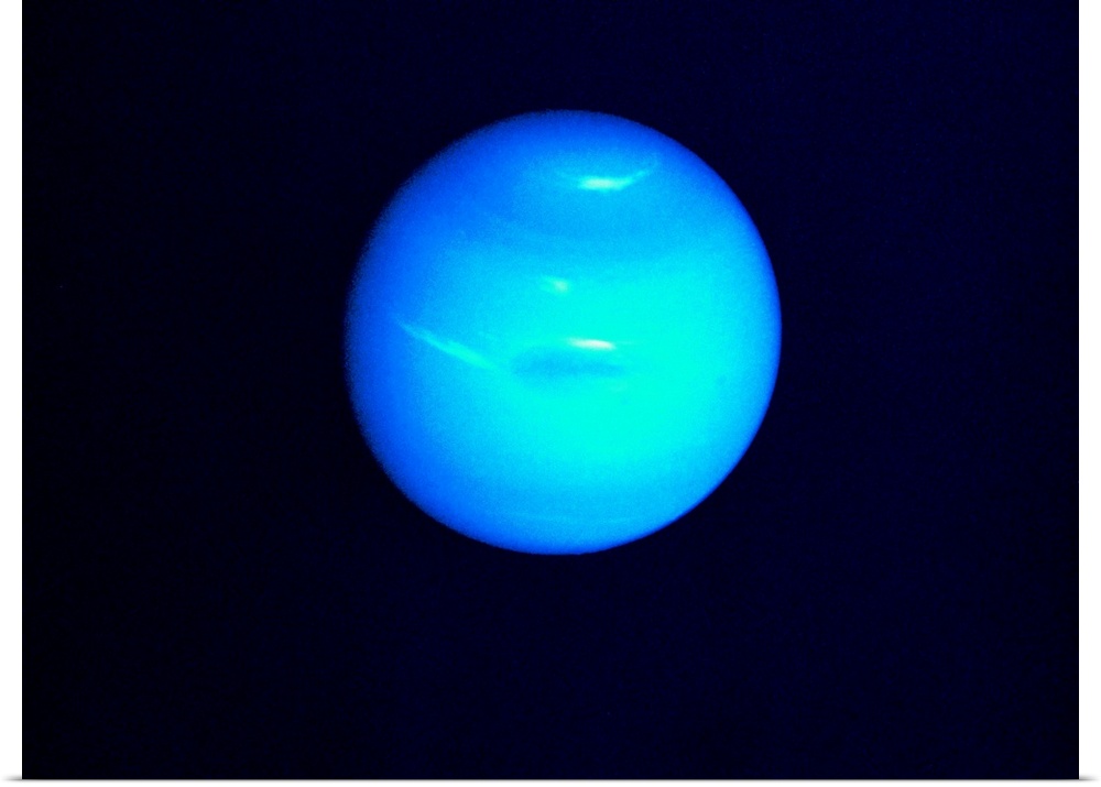 Neptune, dynamic blue-green atmosphere