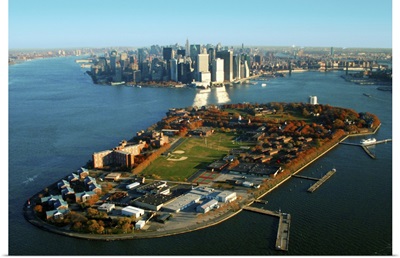 New York Harbor and Governor's Island, New York City