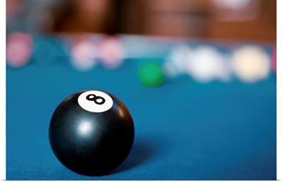 Number Eight Pool Ball