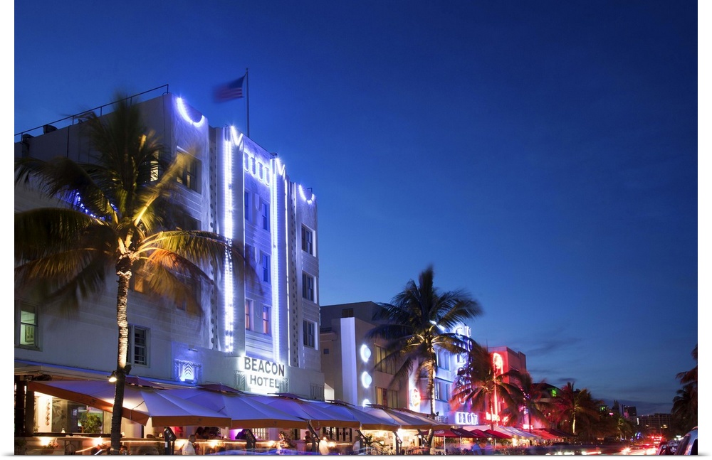 Ocean Drive is a street in South Beach?the southern part of Miami Beach, Florida. It is known for its Art Deco hotels. The...