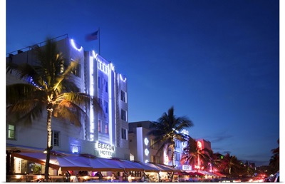 Ocean Drive is a street in South Beach, Florida. It is known for its Art Deco hotels.