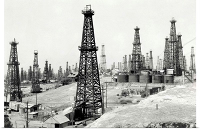 Oil Well Field