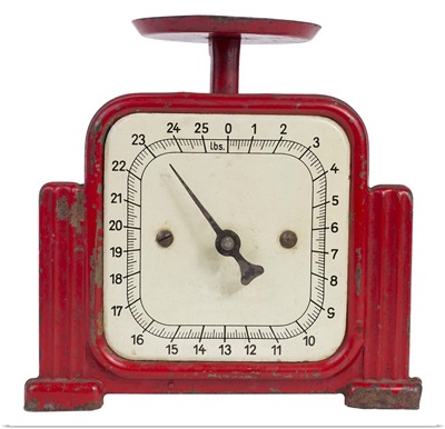 old-fashioned scale