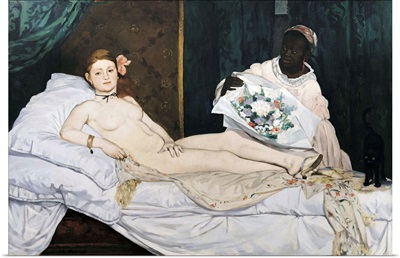 Olympia By Edouard Manet