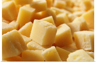 Parmigiano Reggiano Cheese Cut in Cubes