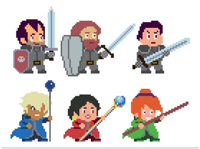 Pixel Fantasy Characters