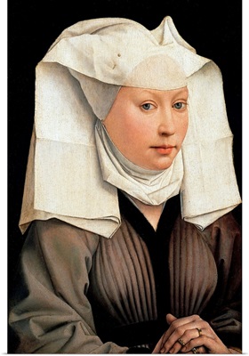 Portrait Of A Young Woman By Rogier Van Der Weyden